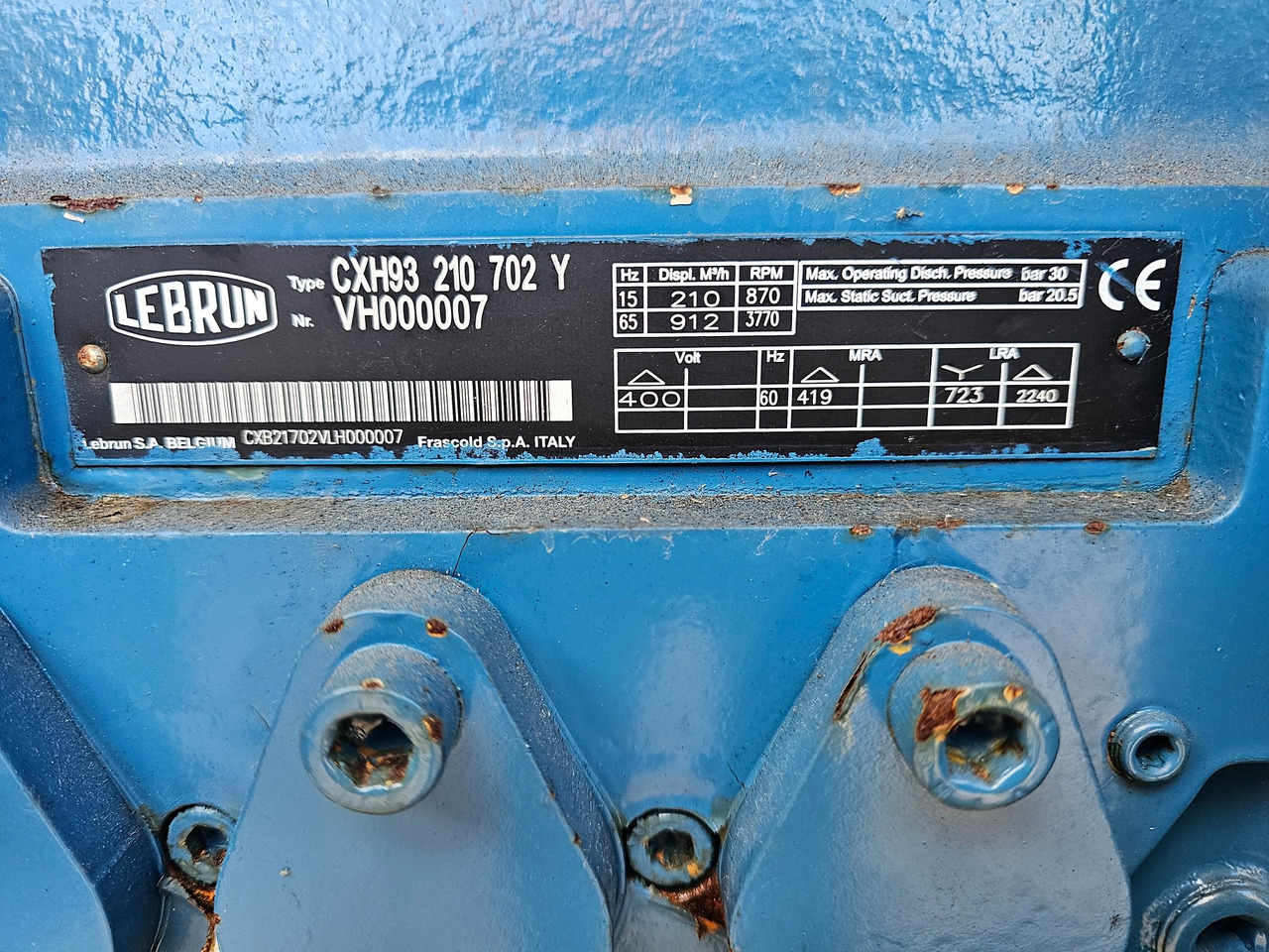 Autre matériel Lebrun PCA 65 0101 Ground Based Air Conditioner