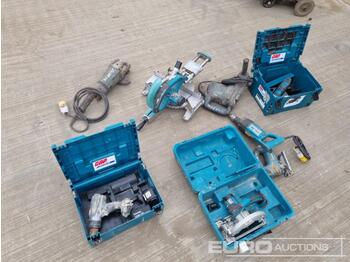  Makita Selection of Power Tools - outil/ équipement