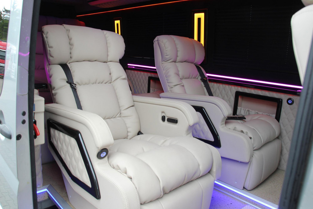 Minibus, Transport de personnes Mercedes-Benz Sprinter 313  VIP Shuttle 9 Pers. Luxury TV LED: photos 13
