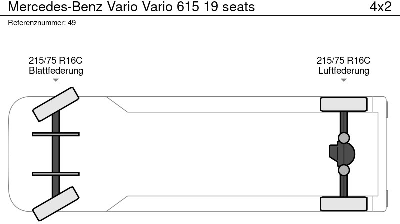 Bus Mercedes-Benz Vario Vario 615 19 seats: photos 18