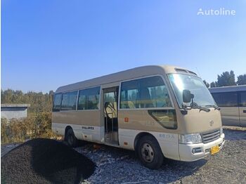 Minibus, Transport de personnes TOYOTA Coaster original Japanese mini passenger bus: photos 2