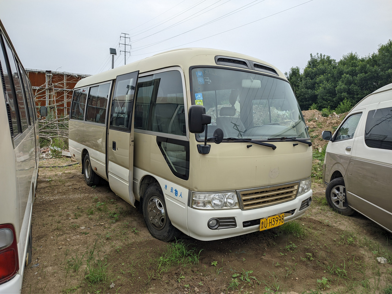 Minibus, Transport de personnes TOYOTA Coaster passenger bus: photos 2