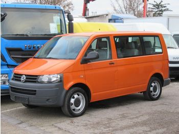 Minibus, Transport de personnes Volkswagen T5 2.0 TDI 180PS Klima Fondbelüft. 9-Sitzer AHK: photos 1