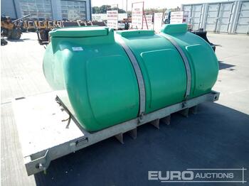 Cuve de stockage 2012 Western Skid Mounted Plastic Water Bowser: photos 1