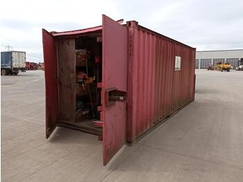 Caisse mobile/ Conteneur 20' x 8' Container, Contents: photos 1