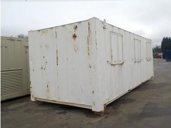 Benne ampliroll 27' x 8' RORO Containerised Sleeper, 3 Compartments, to suit Hook Loader: photos 1
