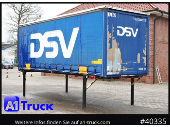 Carrosserie bâchee KRONE 7.45  BDF Wechselbrücke, Schiebeplane