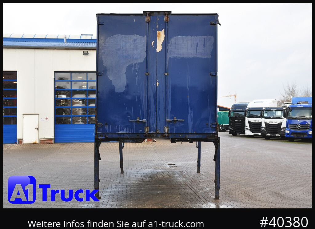 Carrosserie bâchee KRONE 7.45  BDF Wechselbrücke, Schiebeplane