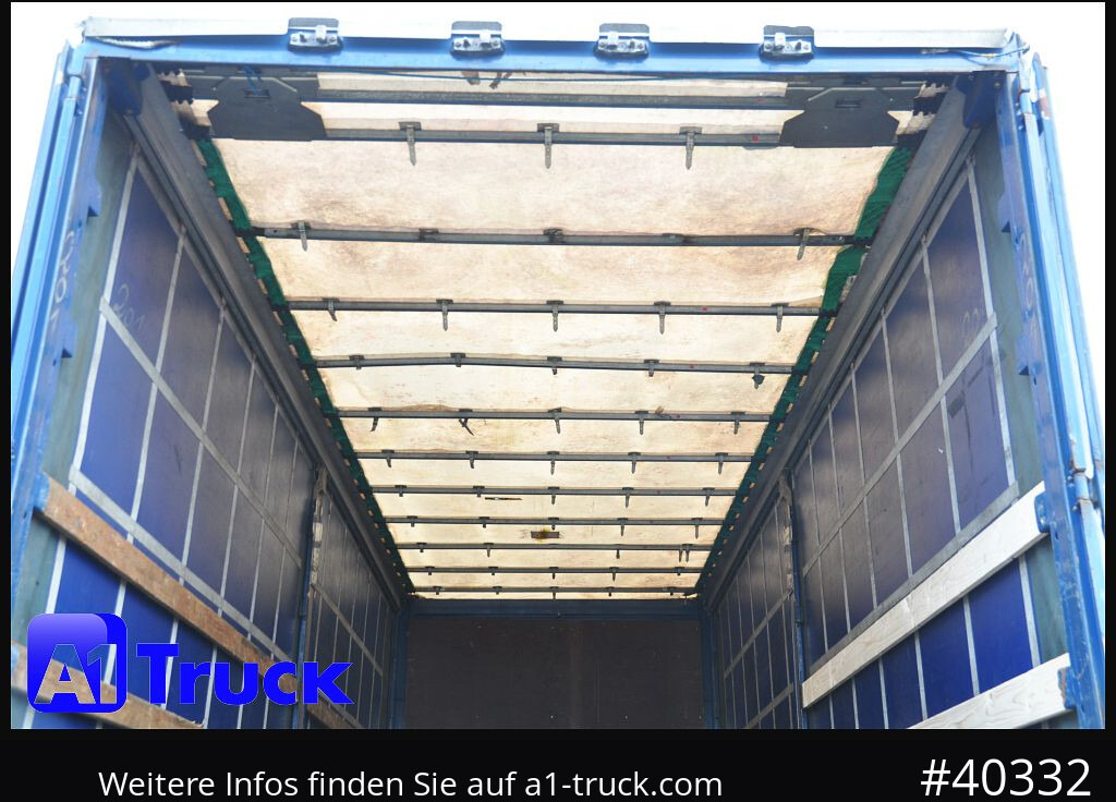 Carrosserie bâchee KRONE 7.45 BDF Wechselbrücke, Schiebeplane