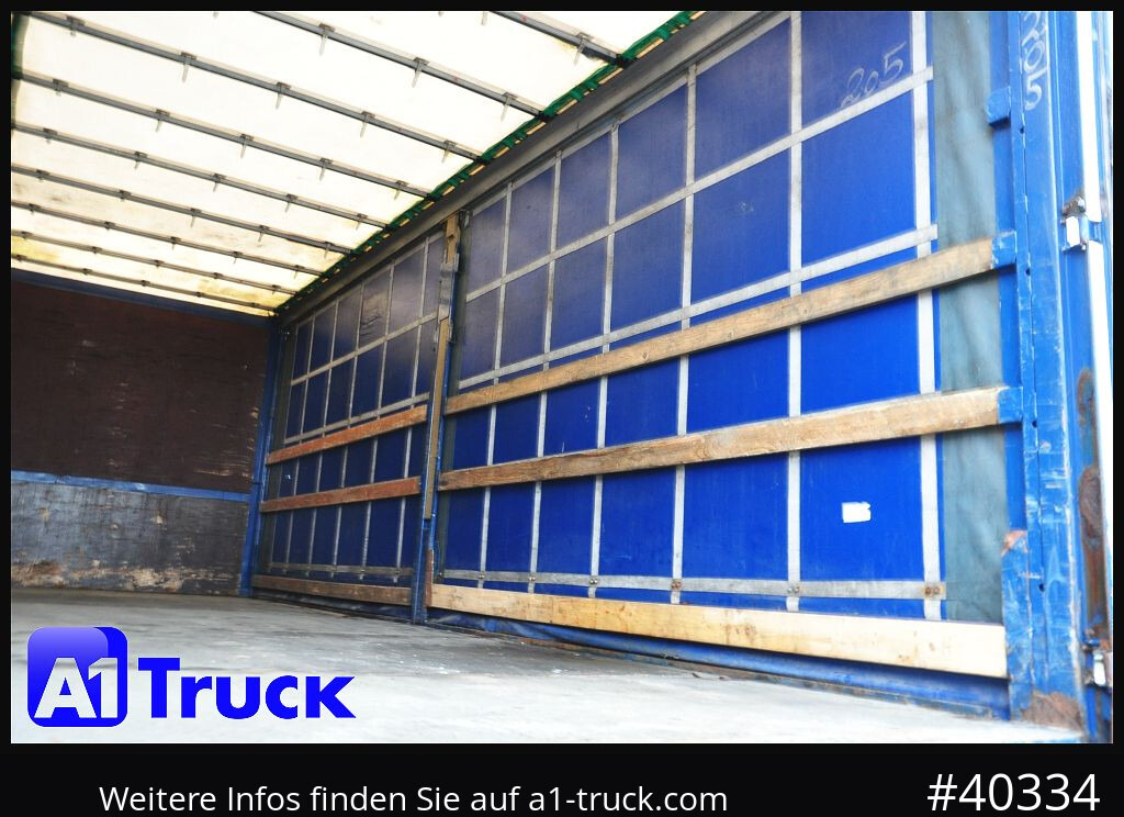 Carrosserie bâchee KRONE 7.45 BDF Wechselbrücke, Schiebeplane