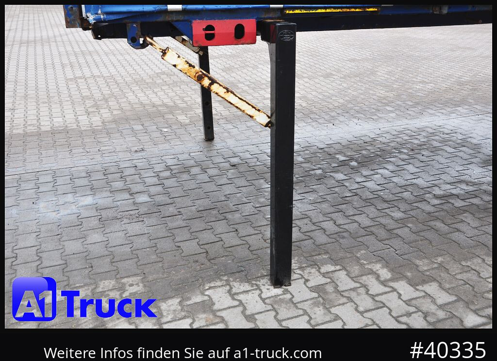 Carrosserie bâchee KRONE 7.45 BDF Wechselbrücke, Schiebeplane