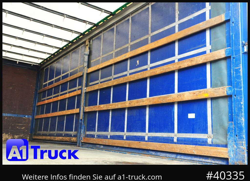 Carrosserie bâchee KRONE 7.45 BDF Wechselbrücke, Schiebeplane