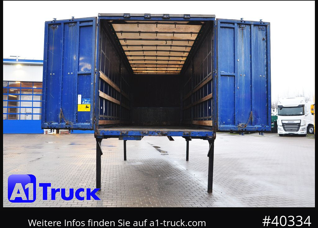 Carrosserie bâchee KRONE 7.45 BDF Wechselbrücke, Schiebeplane