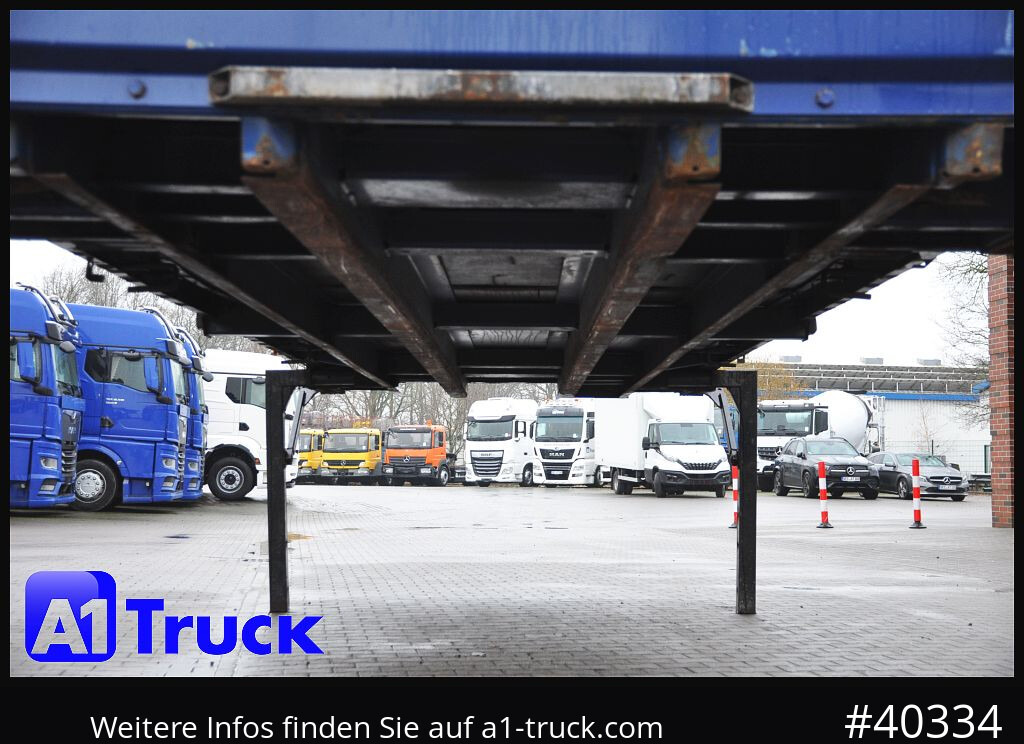 Carrosserie bâchee KRONE 7.45 BDF Wechselbrücke, Schiebeplane