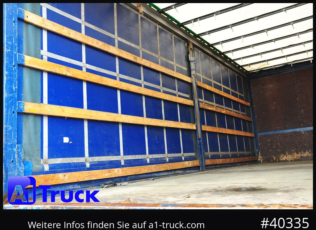 Carrosserie bâchee KRONE 7.45 BDF Wechselbrücke, Schiebeplane