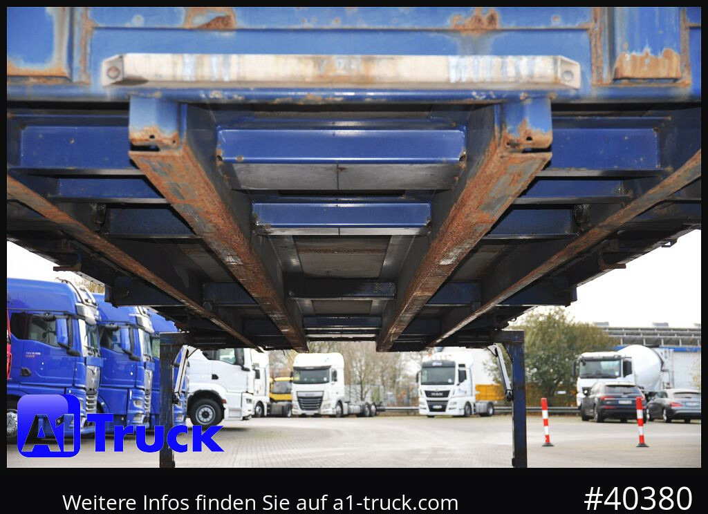 Carrosserie bâchee KRONE 7.45  BDF Wechselbrücke, Schiebeplane