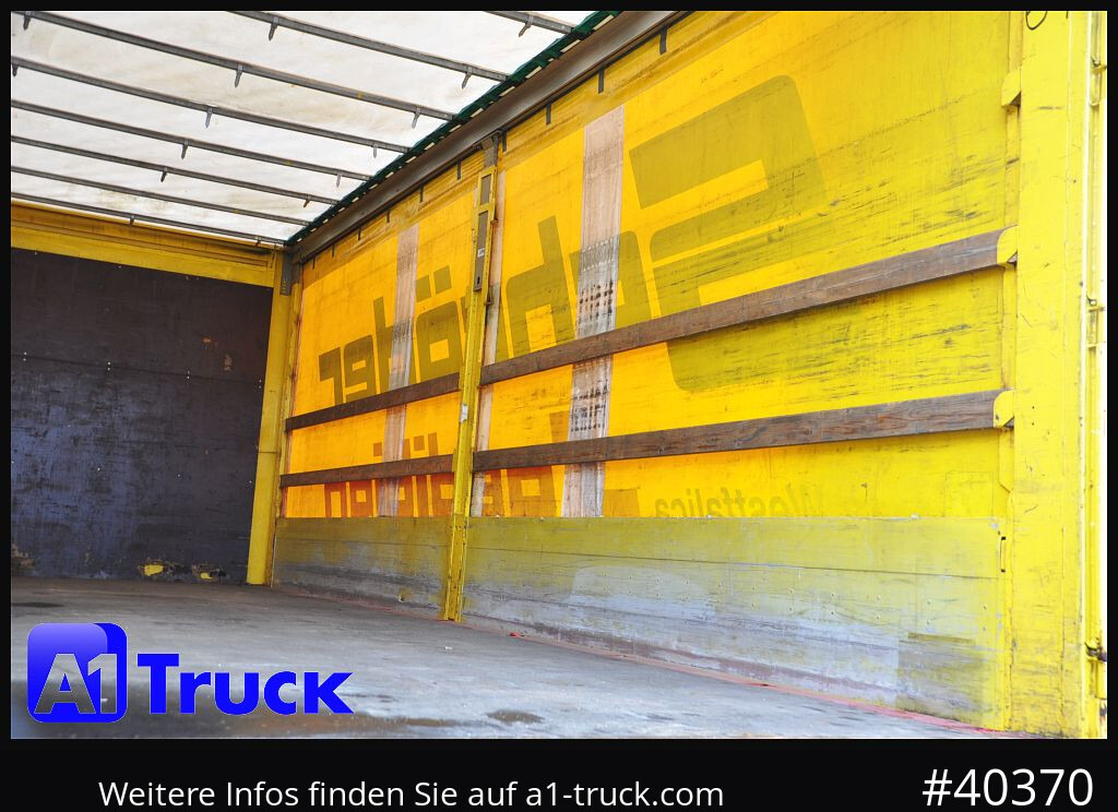 Carrosserie bâchee KRONE 7.45, Bordwand + Schiebeplane,