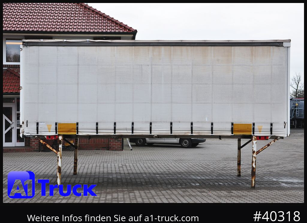 Carrosserie bâchee KRONE Wechselbrücke 7,45 Multilock, neutral