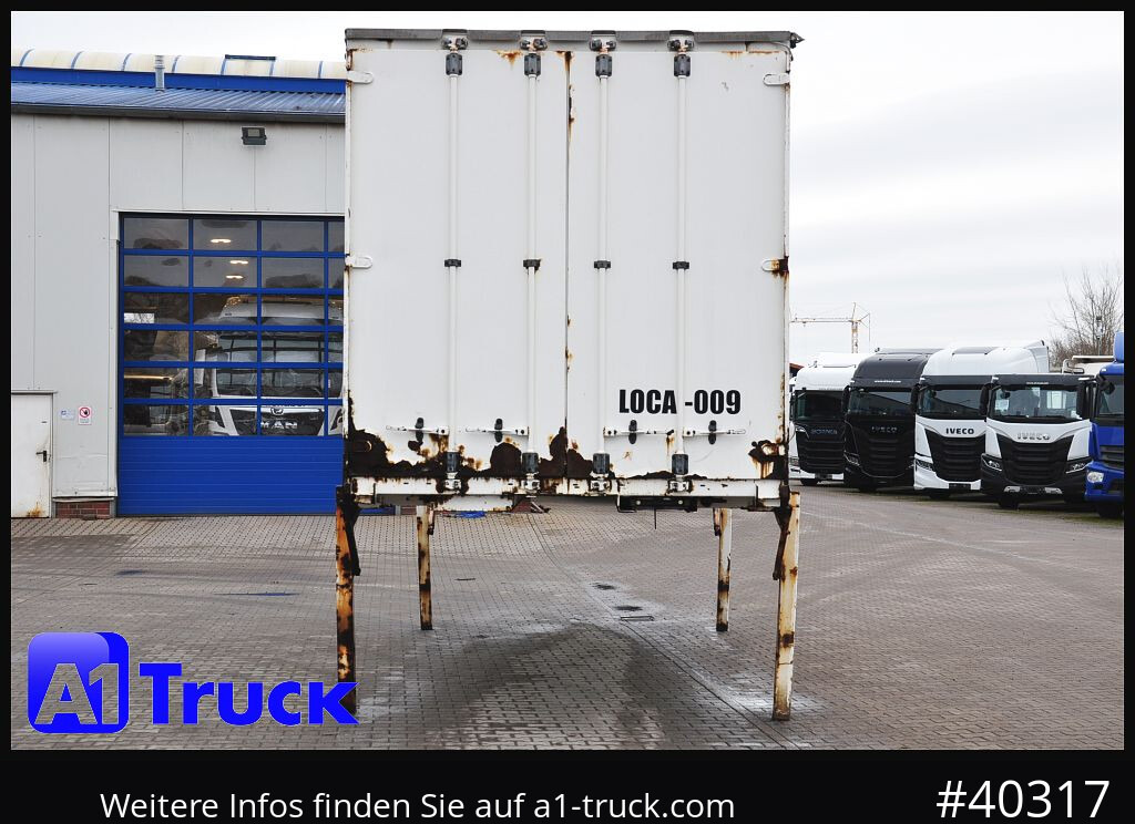 Carrosserie bâchee KRONE Wechselbrücke 7,45 Multilock, neutral