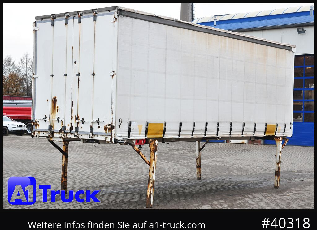 Carrosserie bâchee KRONE Wechselbrücke 7,45 Multilock, neutral