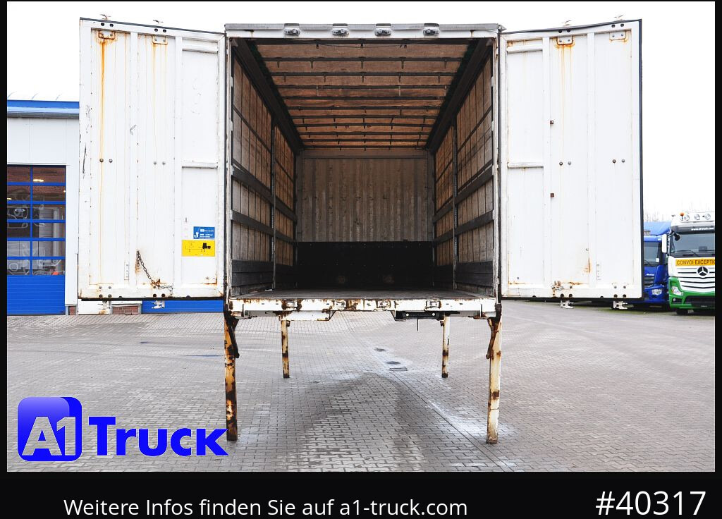 Carrosserie bâchee KRONE Wechselbrücke 7,45 Multilock, neutral