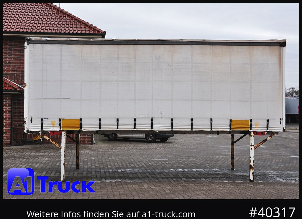 Carrosserie bâchee KRONE Wechselbrücke 7,45 Multilock, neutral