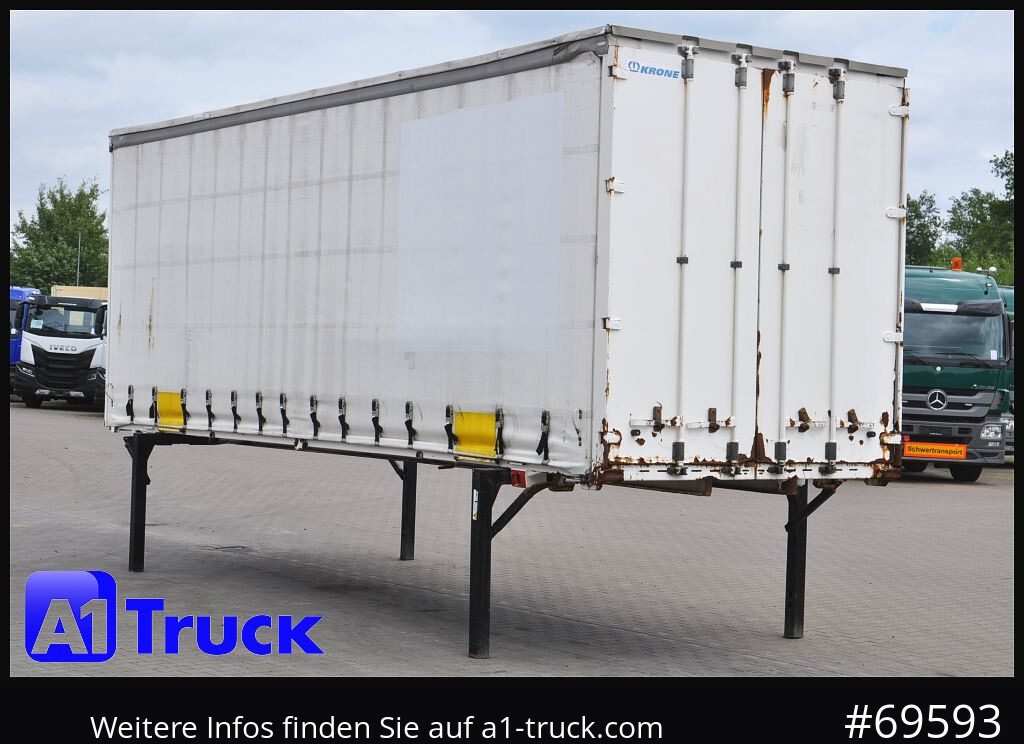 Carrosserie bâchee KRONE Wechselbrücke 7,82 ,, 2650mm innen
