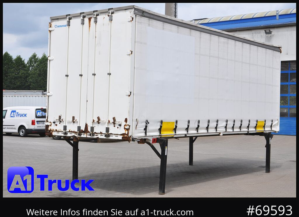 Carrosserie bâchee KRONE Wechselbrücke 7,82 ,, 2650mm innen