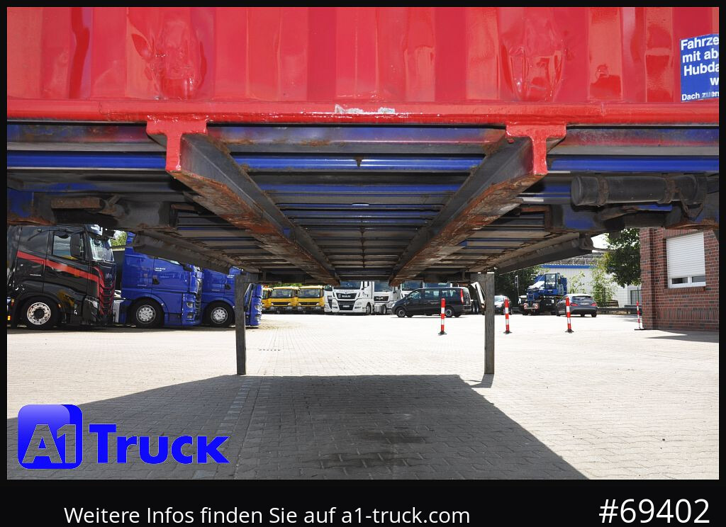 Carrosserie bâchee KRONE Wechselbrücke Jumbo BDF 7,82