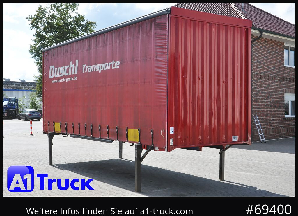 Carrosserie bâchee KRONE Wechselbrücke Jumbo BDF 7,82