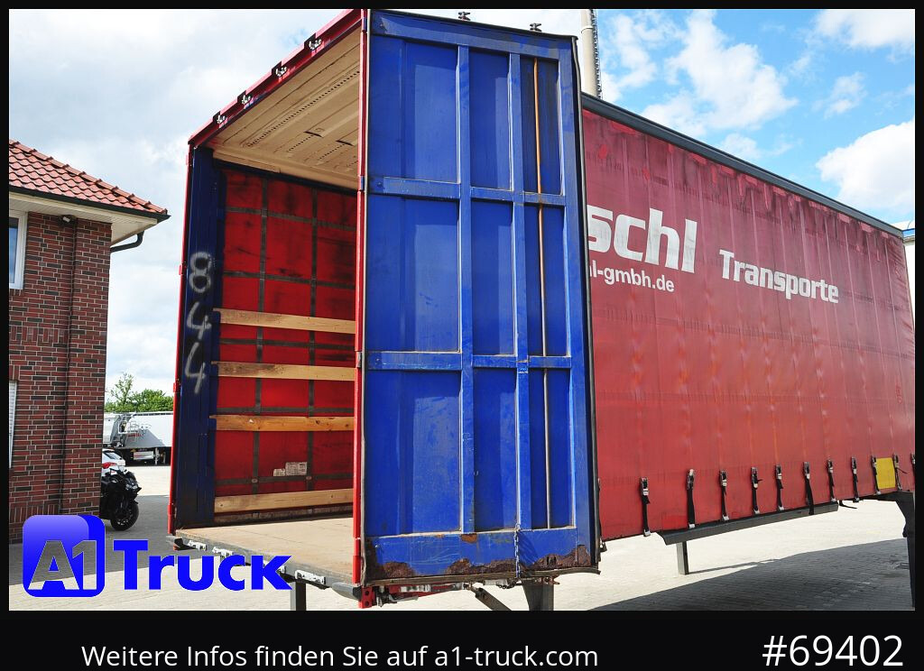 Carrosserie bâchee KRONE Wechselbrücke Jumbo BDF 7,82