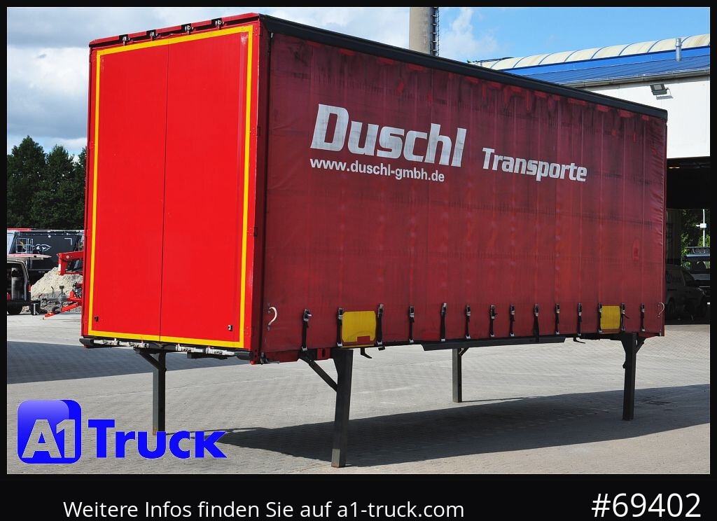 Carrosserie bâchee KRONE Wechselbrücke Jumbo BDF 7,82