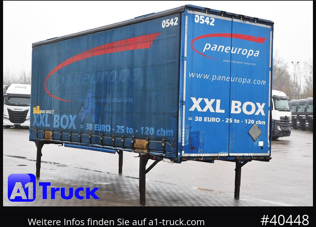 Carrosserie bâchee KRONE Wechselbrücke Jumbo BDF 7,82