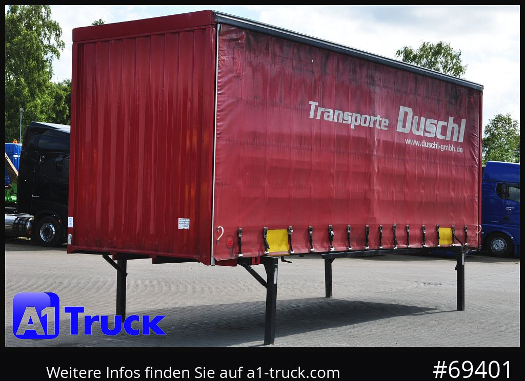 Carrosserie bâchee KRONE Wechselbrücke Jumbo BDF 7,82
