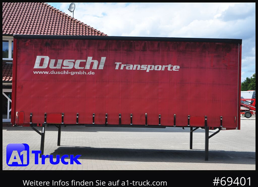 Carrosserie bâchee KRONE Wechselbrücke Jumbo BDF 7,82