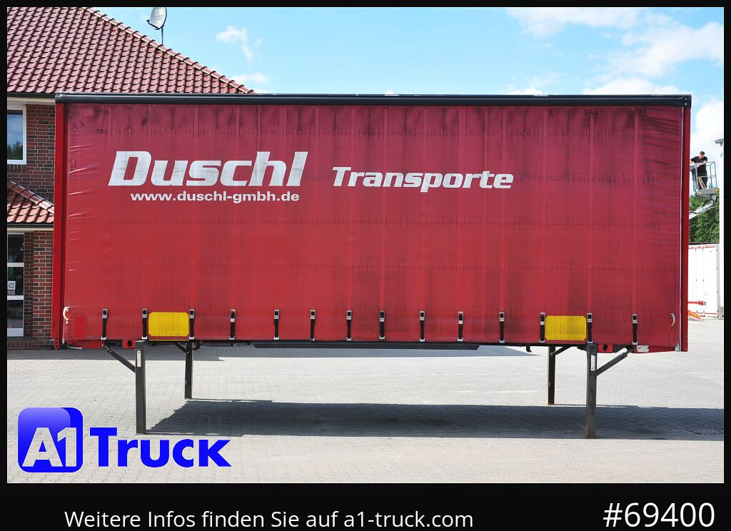 Carrosserie bâchee KRONE Wechselbrücke Jumbo BDF 7,82
