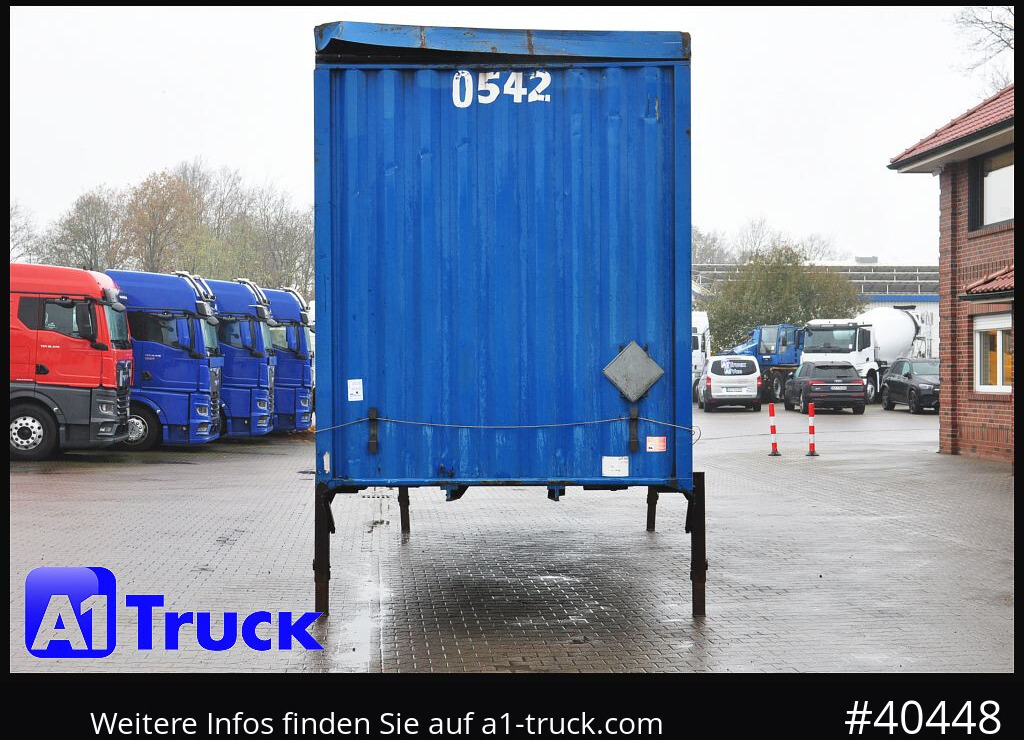 Carrosserie bâchee KRONE Wechselbrücke Jumbo BDF 7,82