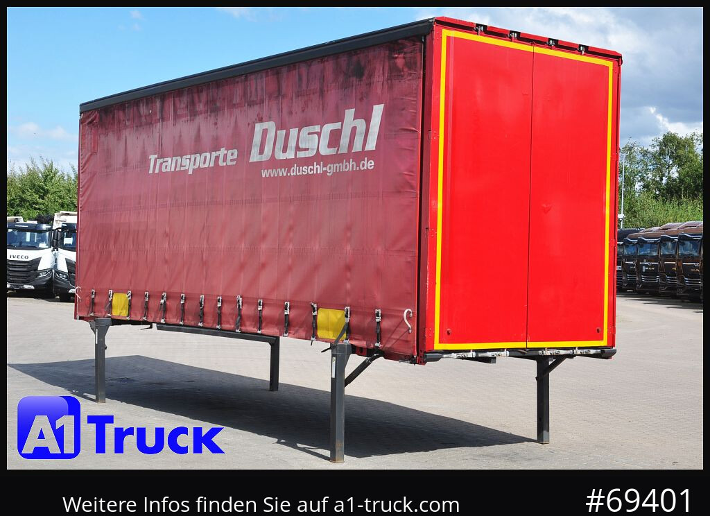 Carrosserie bâchee KRONE Wechselbrücke Jumbo BDF 7,82