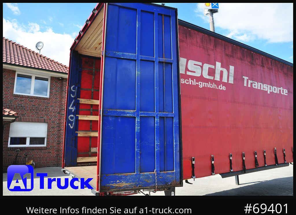 Carrosserie bâchee KRONE Wechselbrücke Jumbo BDF 7,82