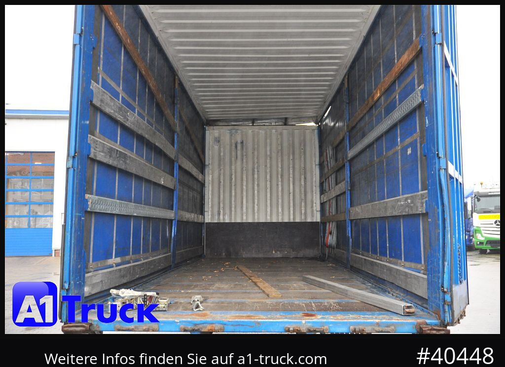 Carrosserie bâchee KRONE Wechselbrücke Jumbo BDF 7,82