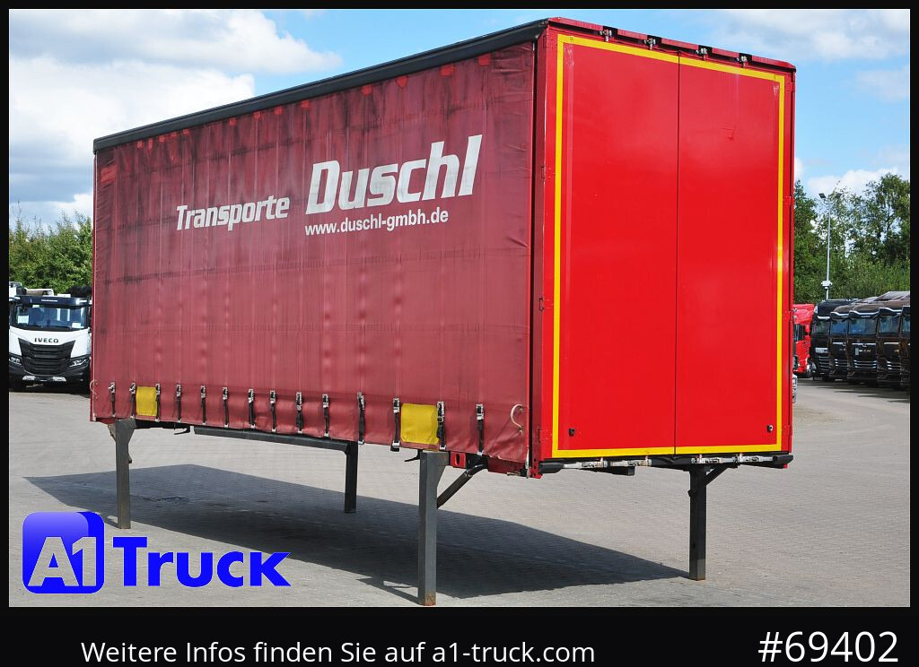 Carrosserie bâchee KRONE Wechselbrücke Jumbo BDF 7,82
