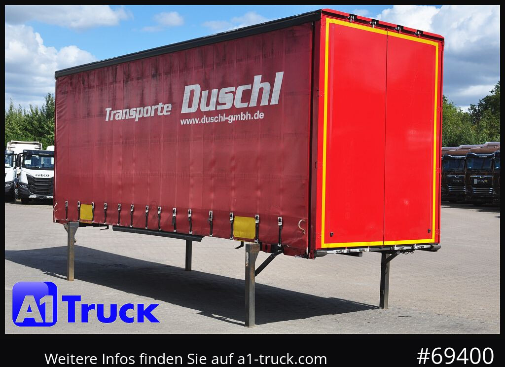 Carrosserie bâchee KRONE Wechselbrücke Jumbo BDF 7,82