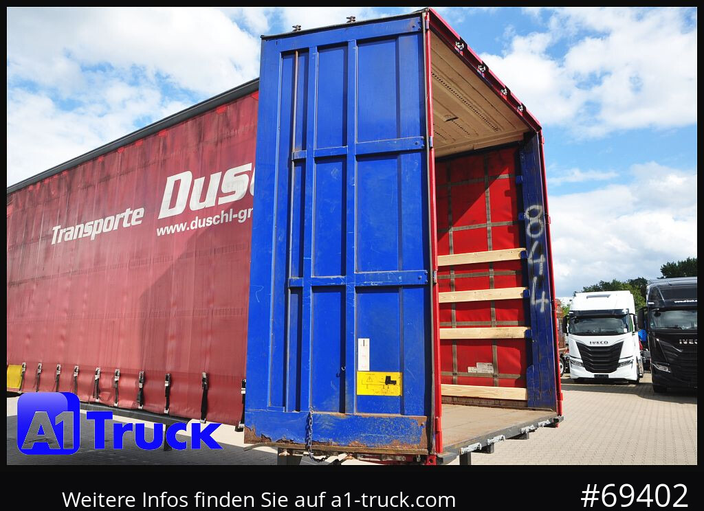Carrosserie bâchee KRONE Wechselbrücke Jumbo BDF 7,82