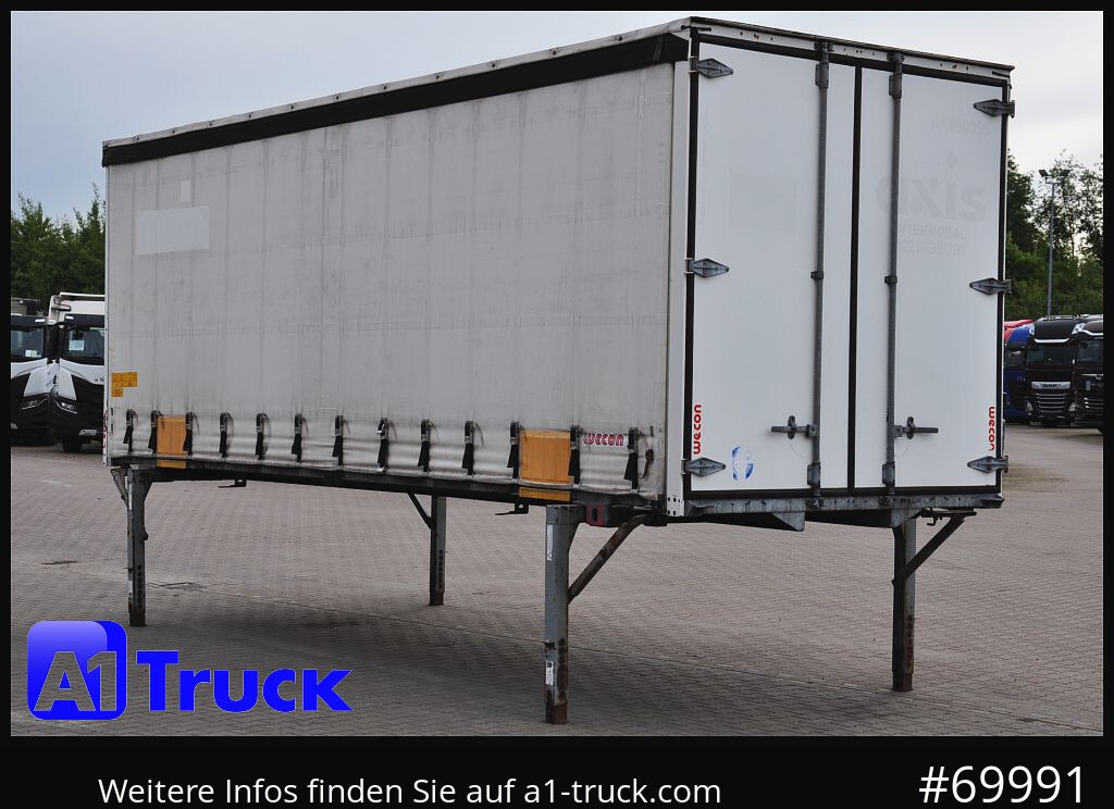 Carrosserie bâchee WECON WPR 745, verzinkt, 2520  innen,