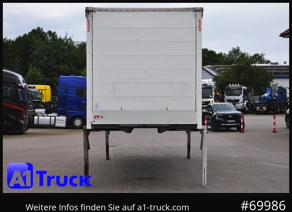 Carrosserie bâchee WECON WPR 745, verzinkt, 2520  innen,