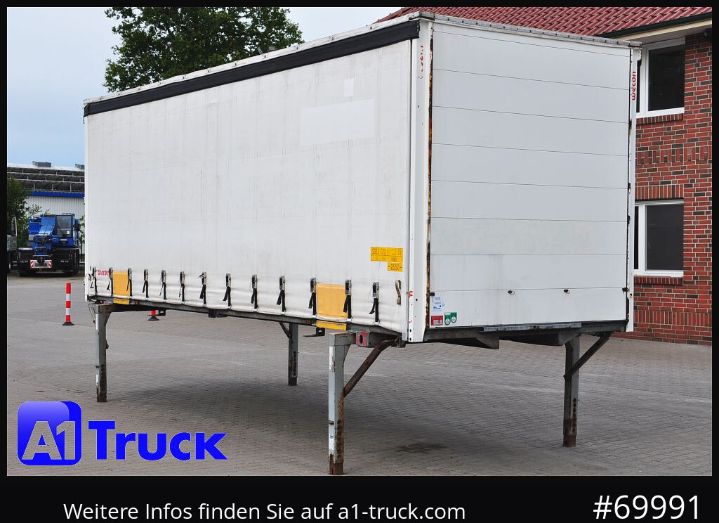 Carrosserie bâchee WECON WPR 745, verzinkt, 2520  innen,