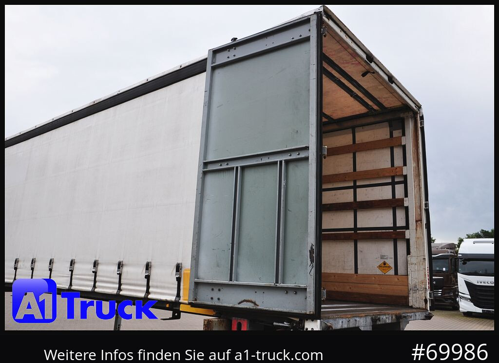 Carrosserie bâchee WECON WPR 745, verzinkt, 2520  innen,