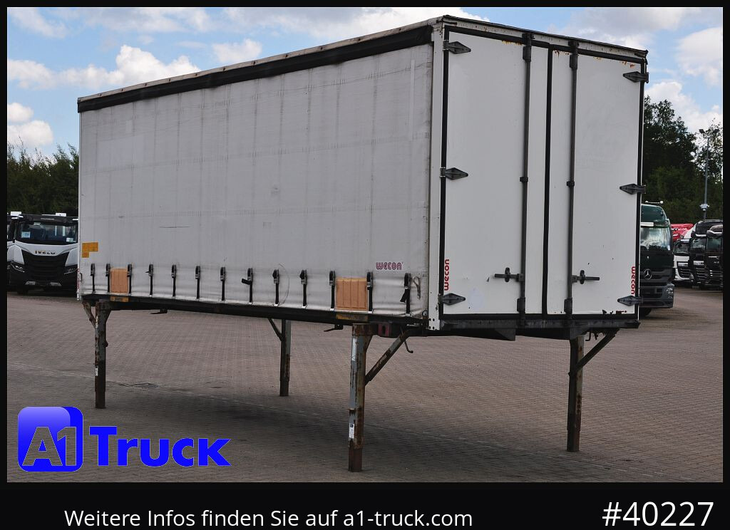 Carrosserie bâchee WECON WPR 745, verzinkt, 2520  innen, Code XL