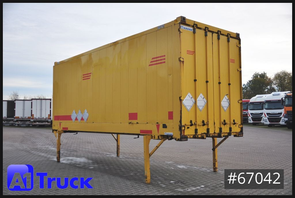 Carrosserie fourgon KRONE BDF 7,45  Container, 2800mm innen, Wechselbrücke