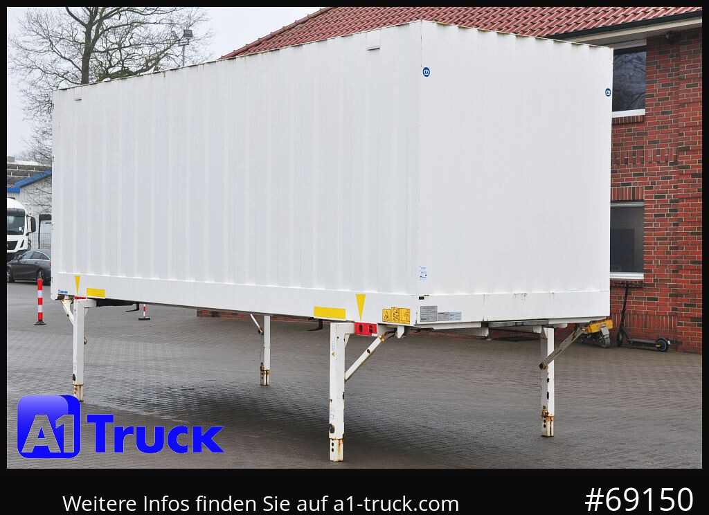 Carrosserie fourgon KRONE BDF 7,45 Koffer 2670mm innen, Portaltür 4 x vorhanden